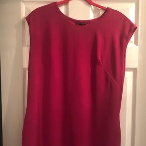 Cute magenta sheath dress
